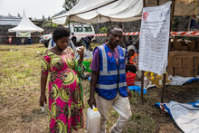 Foto: WFP/Jerry Ally Kahashi. Distribuzioni di cibo del WFP a Goma, RDC